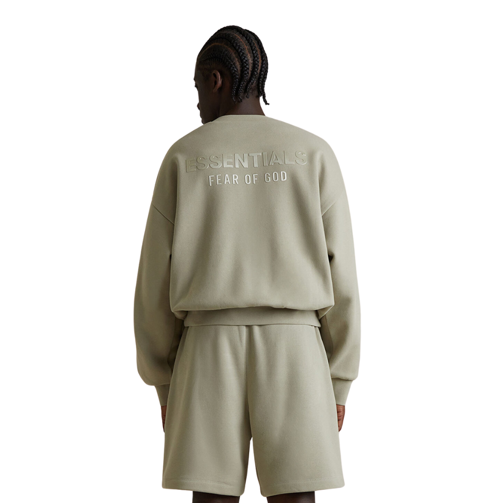 Fear of God ESSENTIALS Abbey Stone Soccer Fleece Sweat Shorts